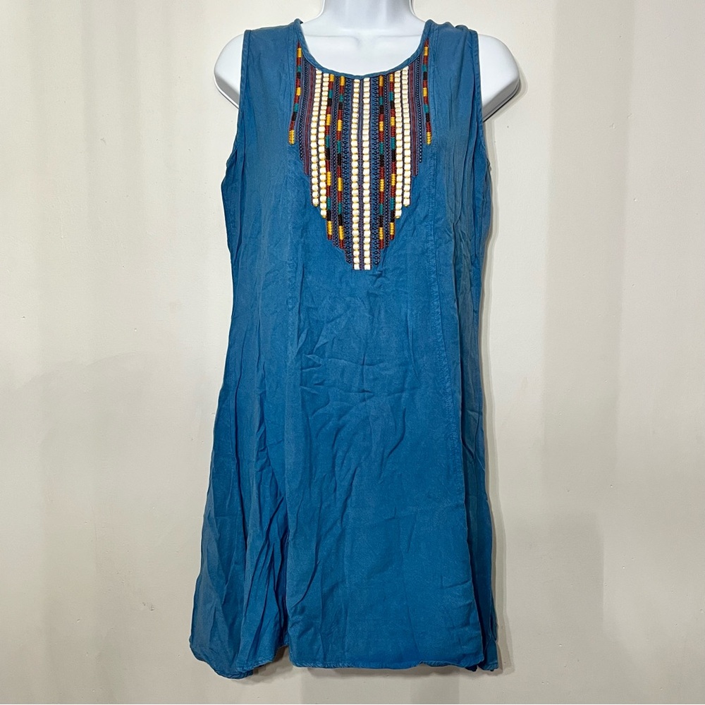 Parsley & Sage Dress M‎ Aztec Southwest Sleeveless Summer Hippie Lightweight